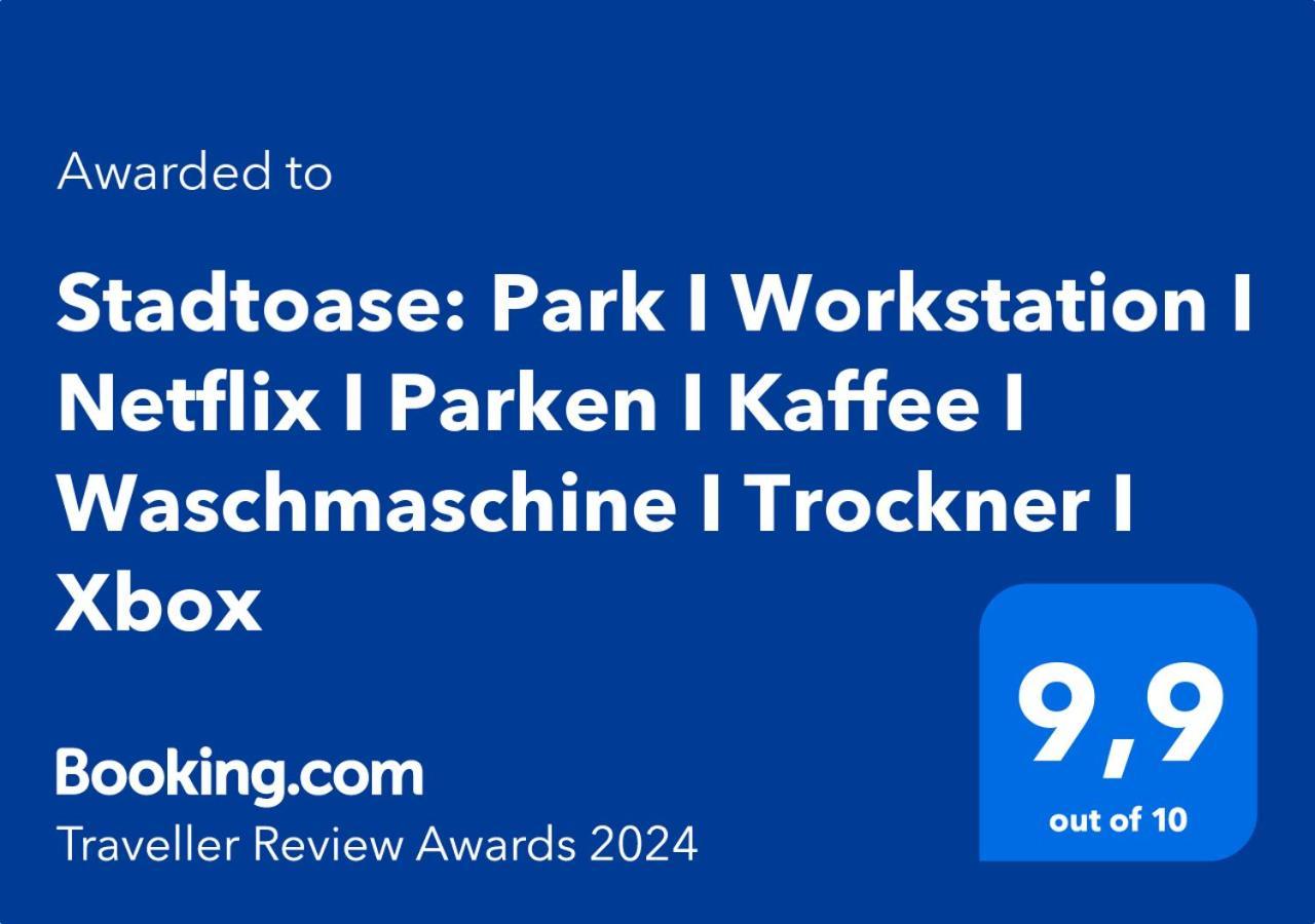 Dnd Stadtoase I Park I Workstation I Netflix I Parken I Kaffee I Waschmaschine I Trockner I Xbox Wurtzbourg Extérieur photo